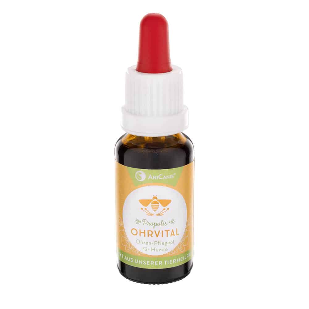 AniCanis Ohrvital ear care oil with propolis for dogs